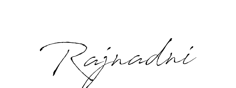 Create a beautiful signature design for name Rajnadni. With this signature (Antro_Vectra) fonts, you can make a handwritten signature for free. Rajnadni signature style 6 images and pictures png