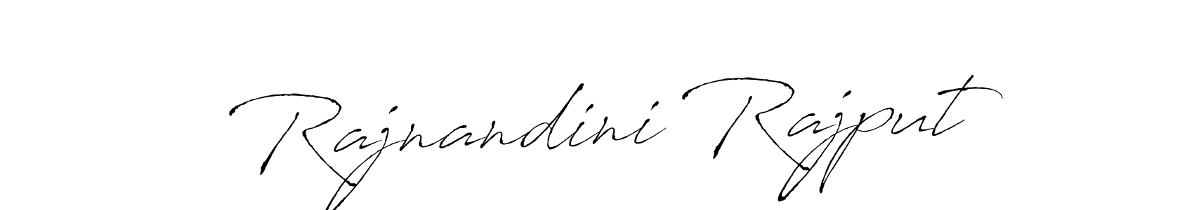Antro_Vectra is a professional signature style that is perfect for those who want to add a touch of class to their signature. It is also a great choice for those who want to make their signature more unique. Get Rajnandini Rajput name to fancy signature for free. Rajnandini Rajput signature style 6 images and pictures png