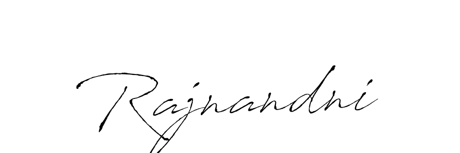 Once you've used our free online signature maker to create your best signature Antro_Vectra style, it's time to enjoy all of the benefits that Rajnandni name signing documents. Rajnandni signature style 6 images and pictures png