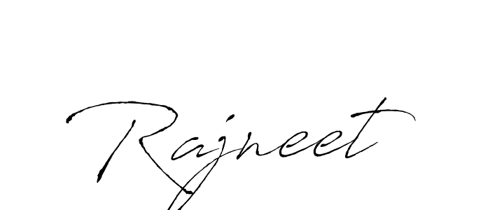 Also we have Rajneet name is the best signature style. Create professional handwritten signature collection using Antro_Vectra autograph style. Rajneet signature style 6 images and pictures png