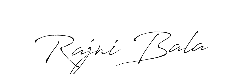 You can use this online signature creator to create a handwritten signature for the name Rajni Bala. This is the best online autograph maker. Rajni Bala signature style 6 images and pictures png