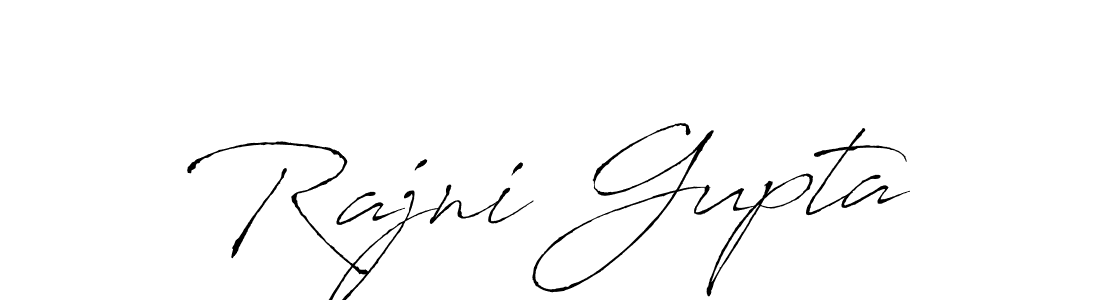 Make a short Rajni Gupta signature style. Manage your documents anywhere anytime using Antro_Vectra. Create and add eSignatures, submit forms, share and send files easily. Rajni Gupta signature style 6 images and pictures png