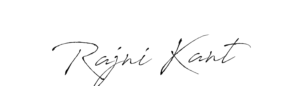 Create a beautiful signature design for name Rajni Kant. With this signature (Antro_Vectra) fonts, you can make a handwritten signature for free. Rajni Kant signature style 6 images and pictures png