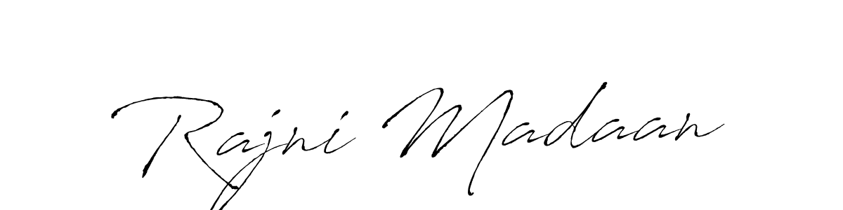 This is the best signature style for the Rajni Madaan name. Also you like these signature font (Antro_Vectra). Mix name signature. Rajni Madaan signature style 6 images and pictures png