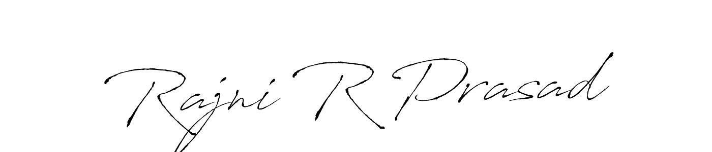 Make a beautiful signature design for name Rajni R Prasad. Use this online signature maker to create a handwritten signature for free. Rajni R Prasad signature style 6 images and pictures png