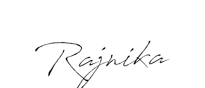 Create a beautiful signature design for name Rajnika. With this signature (Antro_Vectra) fonts, you can make a handwritten signature for free. Rajnika signature style 6 images and pictures png