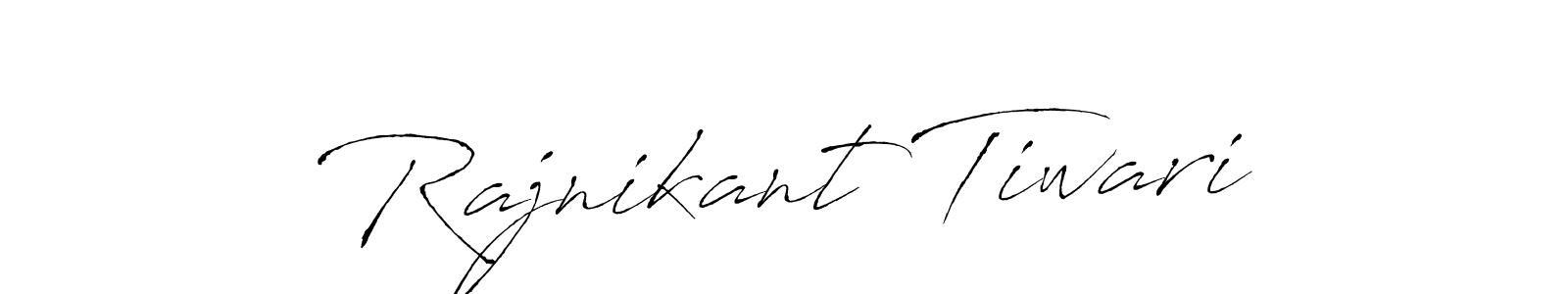 Rajnikant Tiwari stylish signature style. Best Handwritten Sign (Antro_Vectra) for my name. Handwritten Signature Collection Ideas for my name Rajnikant Tiwari. Rajnikant Tiwari signature style 6 images and pictures png