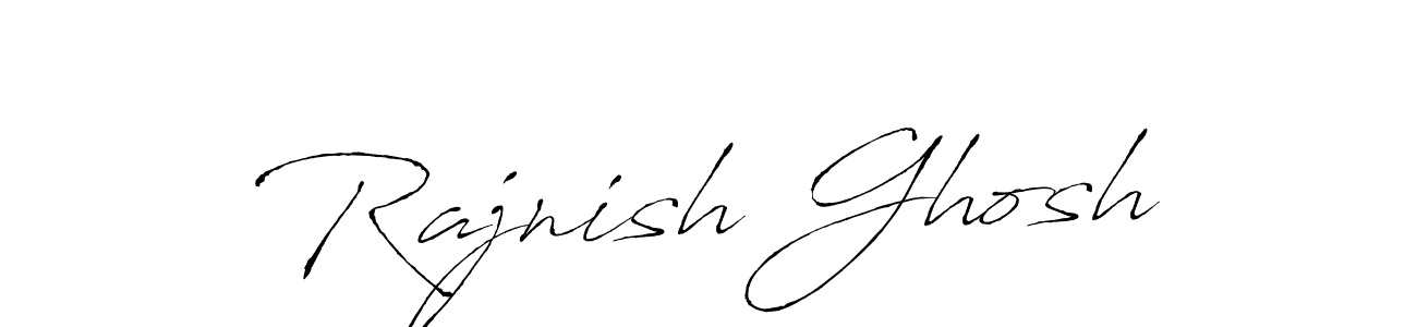 The best way (Antro_Vectra) to make a short signature is to pick only two or three words in your name. The name Rajnish Ghosh include a total of six letters. For converting this name. Rajnish Ghosh signature style 6 images and pictures png