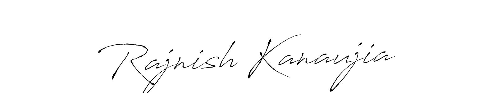 Similarly Antro_Vectra is the best handwritten signature design. Signature creator online .You can use it as an online autograph creator for name Rajnish Kanaujia. Rajnish Kanaujia signature style 6 images and pictures png