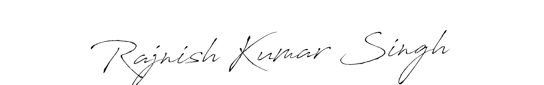 Make a beautiful signature design for name Rajnish Kumar Singh. Use this online signature maker to create a handwritten signature for free. Rajnish Kumar Singh signature style 6 images and pictures png