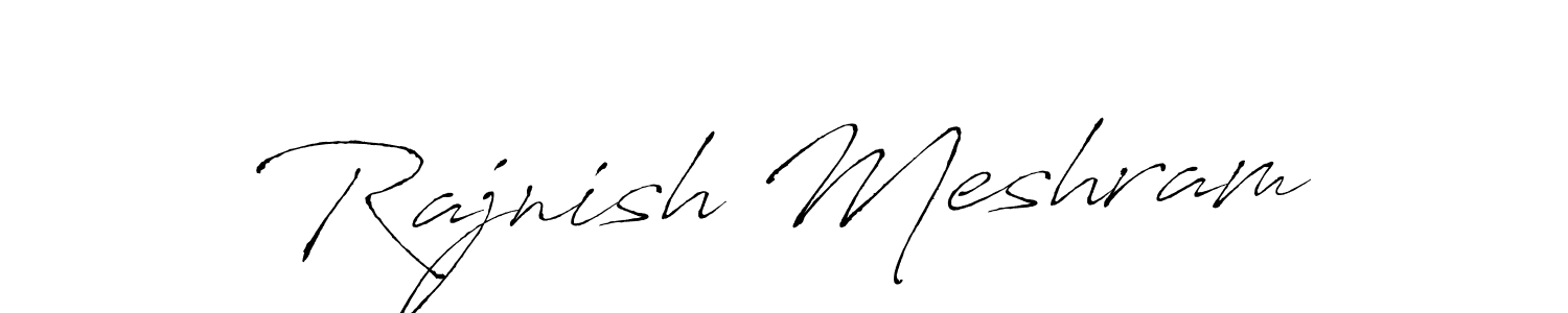 Make a short Rajnish Meshram signature style. Manage your documents anywhere anytime using Antro_Vectra. Create and add eSignatures, submit forms, share and send files easily. Rajnish Meshram signature style 6 images and pictures png