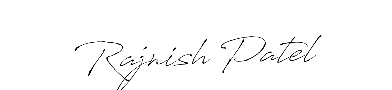 Make a beautiful signature design for name Rajnish Patel. Use this online signature maker to create a handwritten signature for free. Rajnish Patel signature style 6 images and pictures png