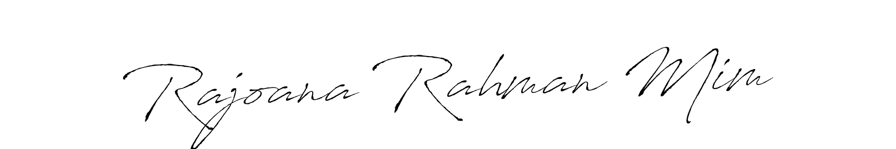 You can use this online signature creator to create a handwritten signature for the name Rajoana Rahman Mim. This is the best online autograph maker. Rajoana Rahman Mim signature style 6 images and pictures png