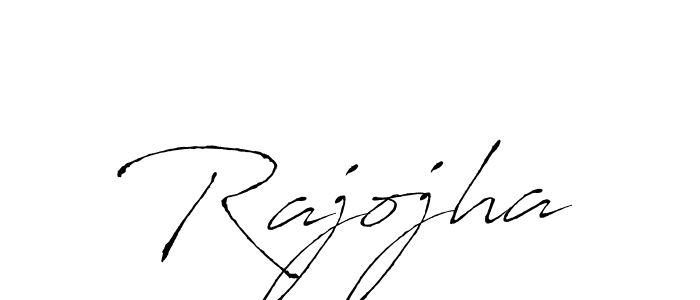 Rajojha stylish signature style. Best Handwritten Sign (Antro_Vectra) for my name. Handwritten Signature Collection Ideas for my name Rajojha. Rajojha signature style 6 images and pictures png