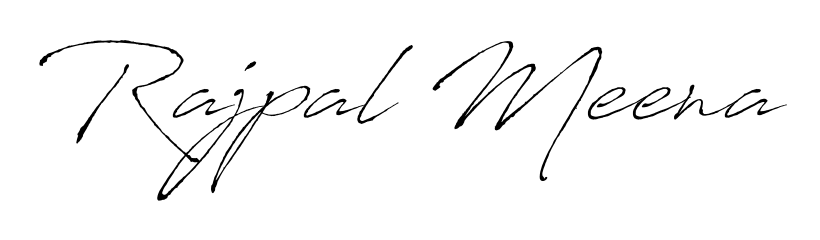 This is the best signature style for the Rajpal Meena name. Also you like these signature font (Antro_Vectra). Mix name signature. Rajpal Meena signature style 6 images and pictures png