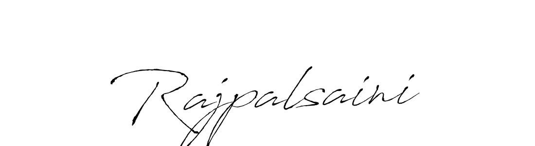 Create a beautiful signature design for name Rajpalsaini. With this signature (Antro_Vectra) fonts, you can make a handwritten signature for free. Rajpalsaini signature style 6 images and pictures png