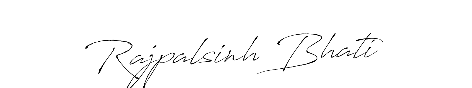 You should practise on your own different ways (Antro_Vectra) to write your name (Rajpalsinh Bhati) in signature. don't let someone else do it for you. Rajpalsinh Bhati signature style 6 images and pictures png