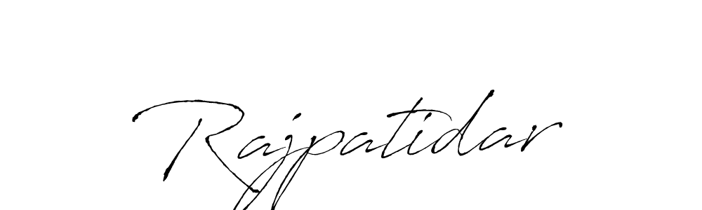 Rajpatidar stylish signature style. Best Handwritten Sign (Antro_Vectra) for my name. Handwritten Signature Collection Ideas for my name Rajpatidar. Rajpatidar signature style 6 images and pictures png