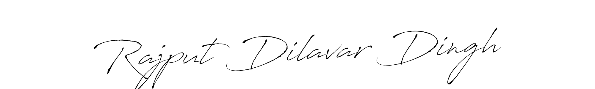 Also we have Rajput Dilavar Dingh name is the best signature style. Create professional handwritten signature collection using Antro_Vectra autograph style. Rajput Dilavar Dingh signature style 6 images and pictures png
