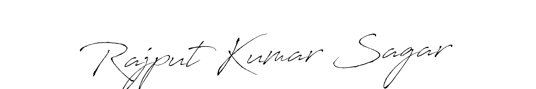 It looks lik you need a new signature style for name Rajput Kumar Sagar. Design unique handwritten (Antro_Vectra) signature with our free signature maker in just a few clicks. Rajput Kumar Sagar signature style 6 images and pictures png