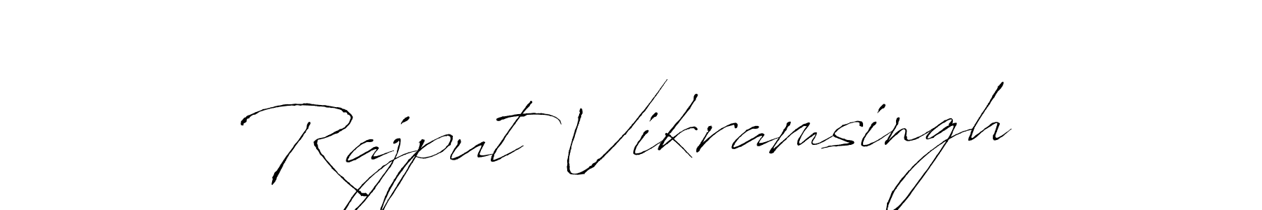 The best way (Antro_Vectra) to make a short signature is to pick only two or three words in your name. The name Rajput Vikramsingh include a total of six letters. For converting this name. Rajput Vikramsingh signature style 6 images and pictures png