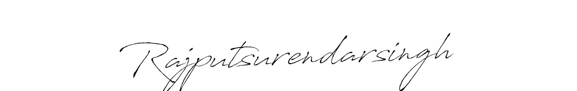 if you are searching for the best signature style for your name Rajputsurendarsingh. so please give up your signature search. here we have designed multiple signature styles  using Antro_Vectra. Rajputsurendarsingh signature style 6 images and pictures png