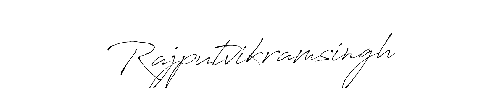 Antro_Vectra is a professional signature style that is perfect for those who want to add a touch of class to their signature. It is also a great choice for those who want to make their signature more unique. Get Rajputvikramsingh name to fancy signature for free. Rajputvikramsingh signature style 6 images and pictures png