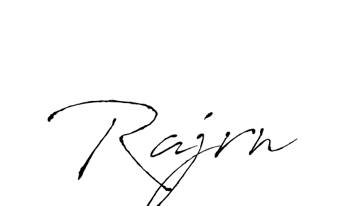 Use a signature maker to create a handwritten signature online. With this signature software, you can design (Antro_Vectra) your own signature for name Rajrn. Rajrn signature style 6 images and pictures png
