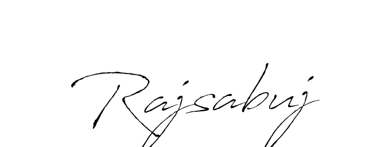 Design your own signature with our free online signature maker. With this signature software, you can create a handwritten (Antro_Vectra) signature for name Rajsabuj. Rajsabuj signature style 6 images and pictures png