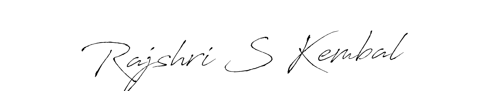 It looks lik you need a new signature style for name Rajshri S Kembal. Design unique handwritten (Antro_Vectra) signature with our free signature maker in just a few clicks. Rajshri S Kembal signature style 6 images and pictures png