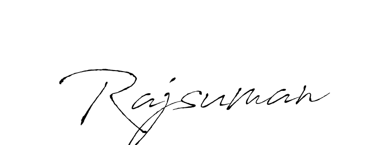 Antro_Vectra is a professional signature style that is perfect for those who want to add a touch of class to their signature. It is also a great choice for those who want to make their signature more unique. Get Rajsuman name to fancy signature for free. Rajsuman signature style 6 images and pictures png