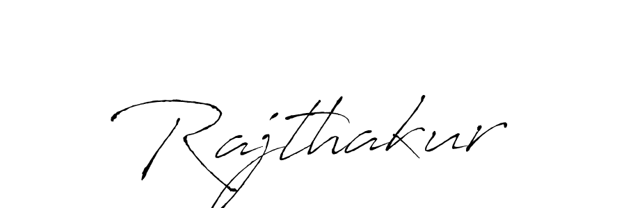 How to make Rajthakur signature? Antro_Vectra is a professional autograph style. Create handwritten signature for Rajthakur name. Rajthakur signature style 6 images and pictures png