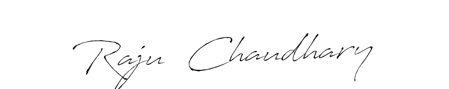 You can use this online signature creator to create a handwritten signature for the name Raju  Chaudhary. This is the best online autograph maker. Raju  Chaudhary signature style 6 images and pictures png