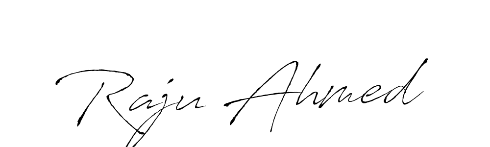 It looks lik you need a new signature style for name Raju Ahmed. Design unique handwritten (Antro_Vectra) signature with our free signature maker in just a few clicks. Raju Ahmed signature style 6 images and pictures png