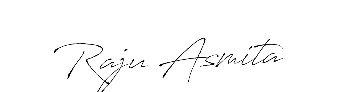 Similarly Antro_Vectra is the best handwritten signature design. Signature creator online .You can use it as an online autograph creator for name Raju Asmita. Raju Asmita signature style 6 images and pictures png