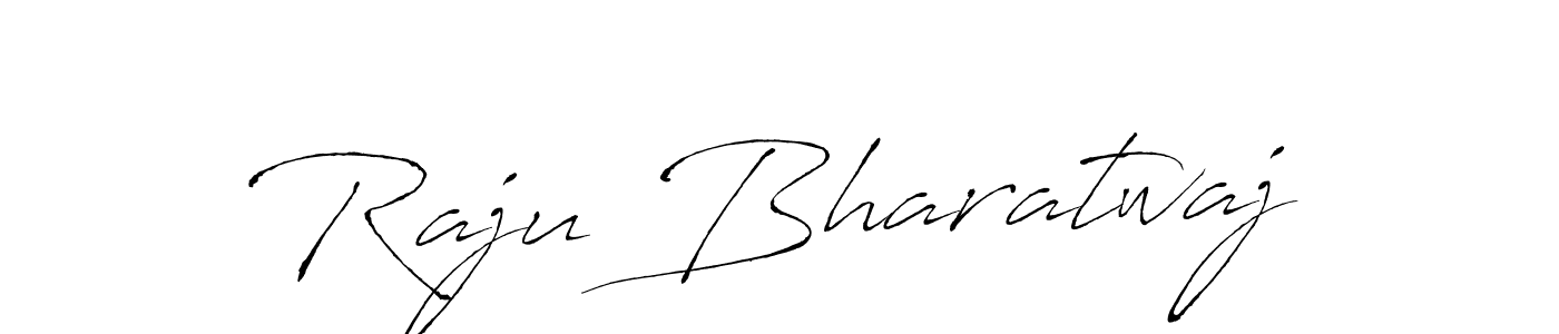 Design your own signature with our free online signature maker. With this signature software, you can create a handwritten (Antro_Vectra) signature for name Raju Bharatwaj. Raju Bharatwaj signature style 6 images and pictures png