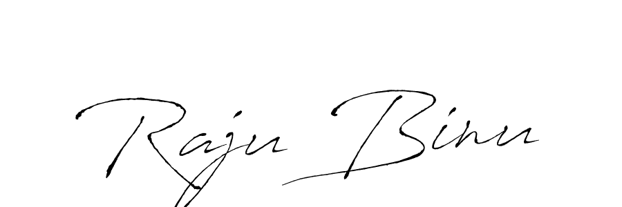 Use a signature maker to create a handwritten signature online. With this signature software, you can design (Antro_Vectra) your own signature for name Raju Binu. Raju Binu signature style 6 images and pictures png