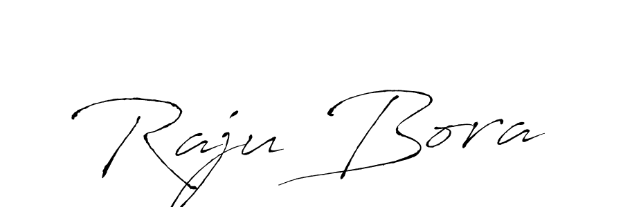 How to make Raju Bora signature? Antro_Vectra is a professional autograph style. Create handwritten signature for Raju Bora name. Raju Bora signature style 6 images and pictures png