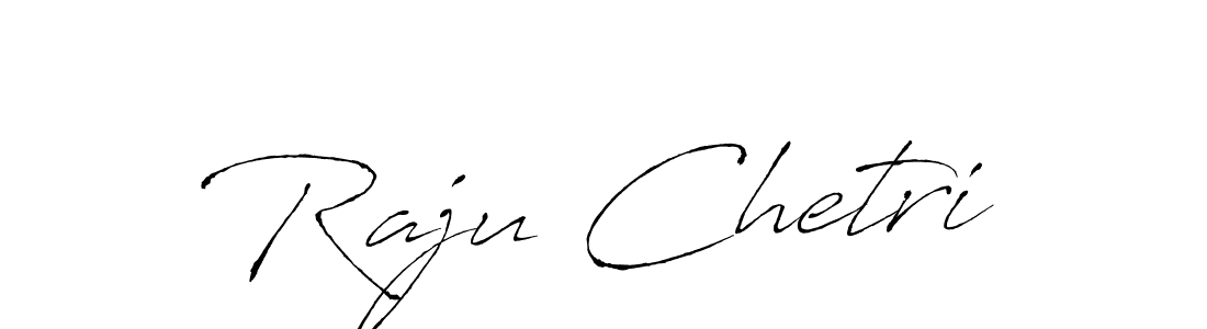 Design your own signature with our free online signature maker. With this signature software, you can create a handwritten (Antro_Vectra) signature for name Raju Chetri. Raju Chetri signature style 6 images and pictures png
