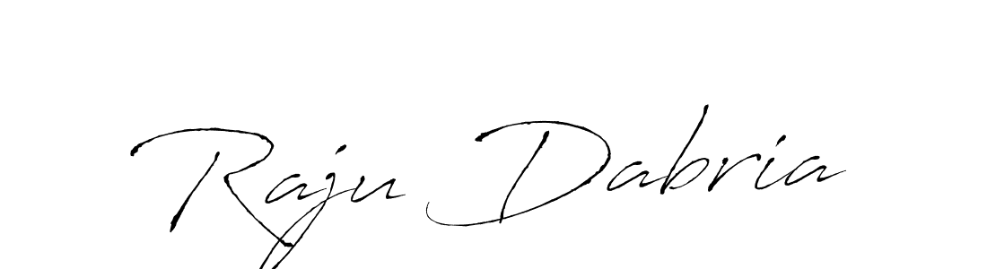 Use a signature maker to create a handwritten signature online. With this signature software, you can design (Antro_Vectra) your own signature for name Raju Dabria. Raju Dabria signature style 6 images and pictures png