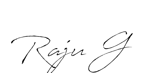 Antro_Vectra is a professional signature style that is perfect for those who want to add a touch of class to their signature. It is also a great choice for those who want to make their signature more unique. Get Raju G name to fancy signature for free. Raju G signature style 6 images and pictures png