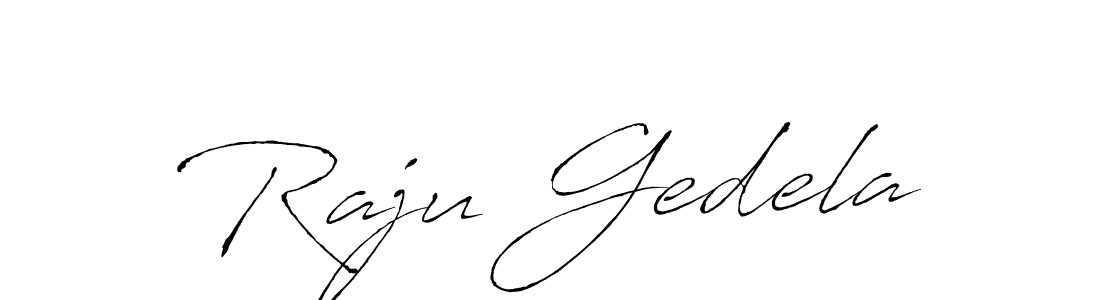It looks lik you need a new signature style for name Raju Gedela. Design unique handwritten (Antro_Vectra) signature with our free signature maker in just a few clicks. Raju Gedela signature style 6 images and pictures png