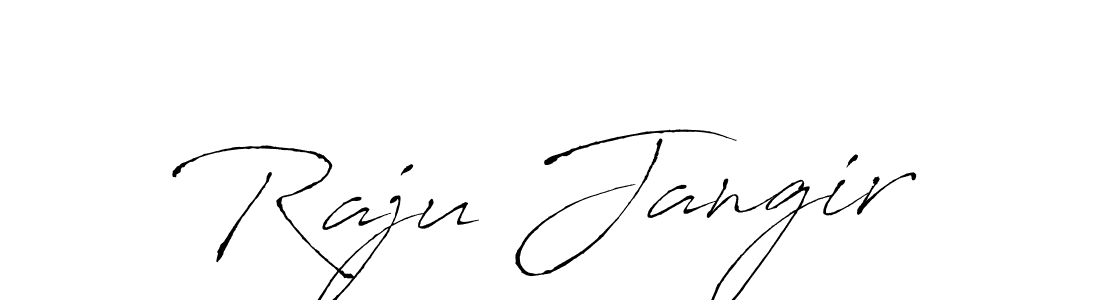 You should practise on your own different ways (Antro_Vectra) to write your name (Raju Jangir) in signature. don't let someone else do it for you. Raju Jangir signature style 6 images and pictures png