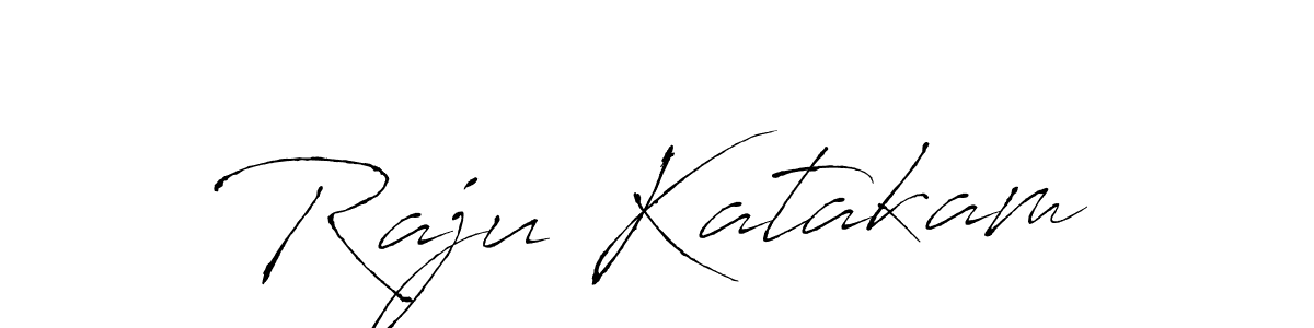 Also we have Raju Katakam name is the best signature style. Create professional handwritten signature collection using Antro_Vectra autograph style. Raju Katakam signature style 6 images and pictures png