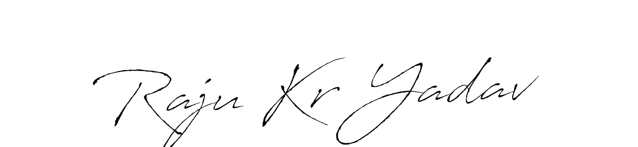 if you are searching for the best signature style for your name Raju Kr Yadav. so please give up your signature search. here we have designed multiple signature styles  using Antro_Vectra. Raju Kr Yadav signature style 6 images and pictures png