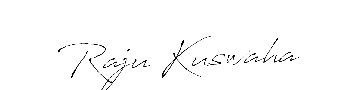 The best way (Antro_Vectra) to make a short signature is to pick only two or three words in your name. The name Raju Kuswaha include a total of six letters. For converting this name. Raju Kuswaha signature style 6 images and pictures png