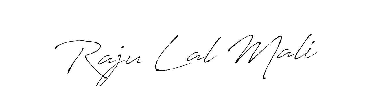 Use a signature maker to create a handwritten signature online. With this signature software, you can design (Antro_Vectra) your own signature for name Raju Lal Mali. Raju Lal Mali signature style 6 images and pictures png