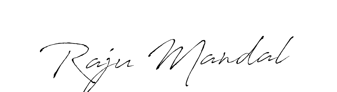 Also we have Raju Mandal name is the best signature style. Create professional handwritten signature collection using Antro_Vectra autograph style. Raju Mandal signature style 6 images and pictures png
