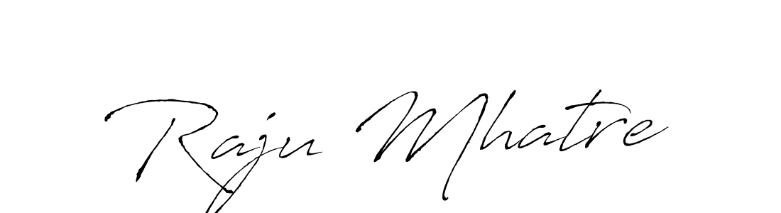 It looks lik you need a new signature style for name Raju Mhatre. Design unique handwritten (Antro_Vectra) signature with our free signature maker in just a few clicks. Raju Mhatre signature style 6 images and pictures png