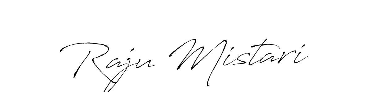 Also we have Raju Mistari name is the best signature style. Create professional handwritten signature collection using Antro_Vectra autograph style. Raju Mistari signature style 6 images and pictures png